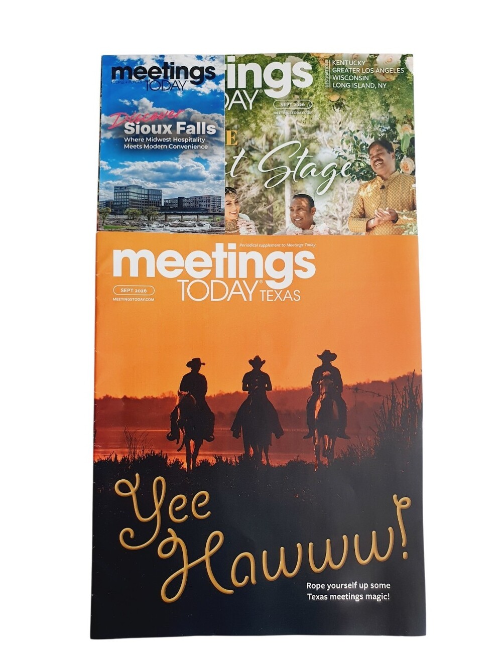 2 Meetings Today Magazines September, 2026 - On The Biggest Stage + Texas